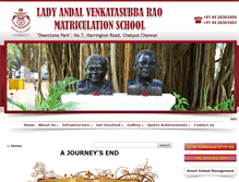 Tablet Screenshot of ladyandalschool.com